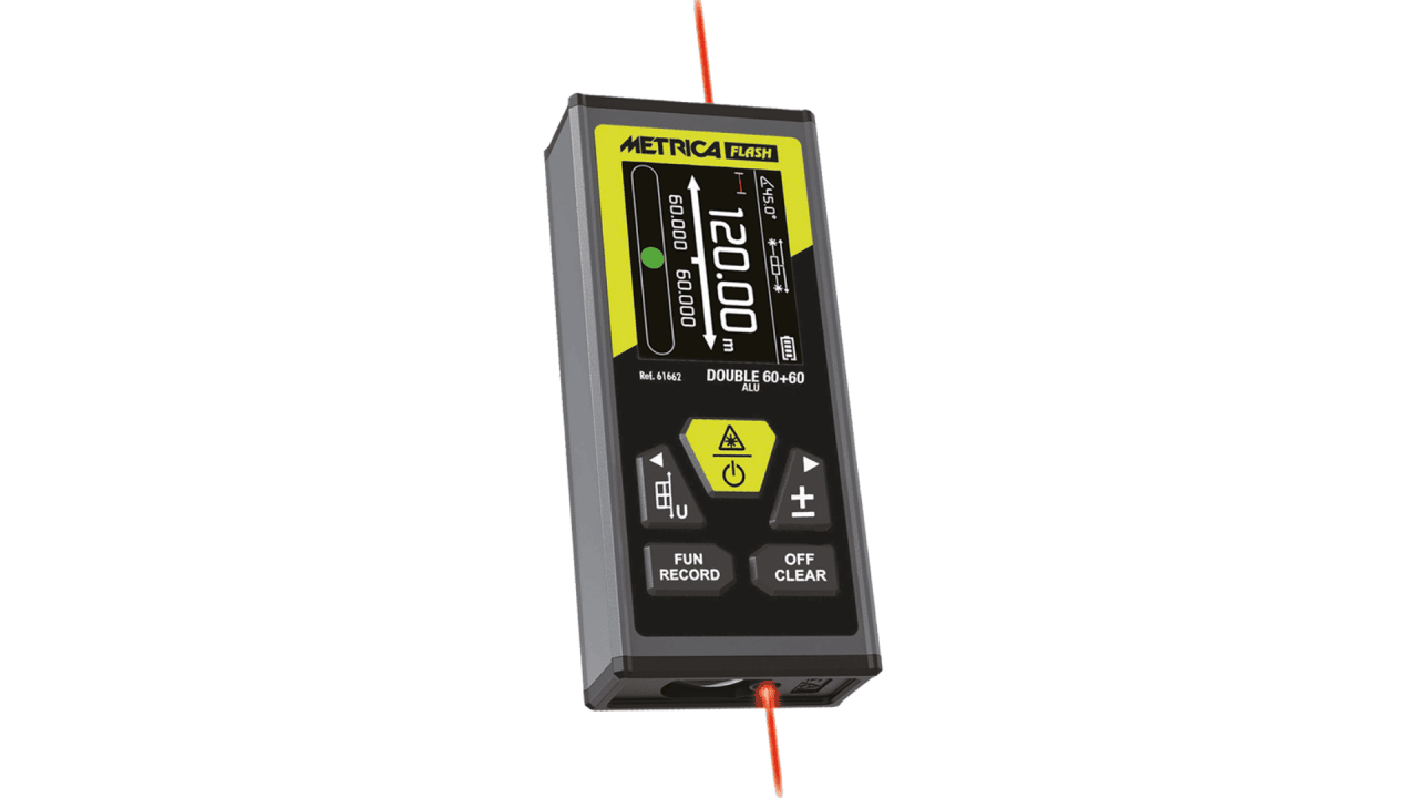 Art. 870-61662 Laser Double Alu 60 + 60m 